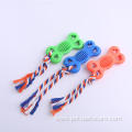 Dog chew toy with cotton rope pet products